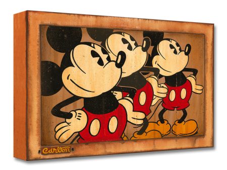 Three Vintage Mickeys  by Trevor Carlton Hot on Sale