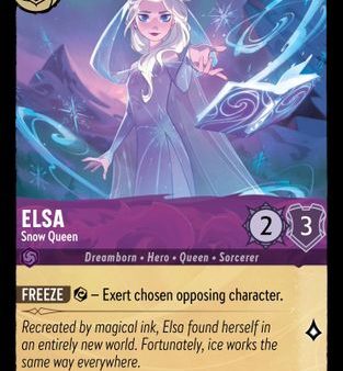 Elsa - Snow Queen (41 204) - The First Chapter Cold Foil [Uncommon] Discount