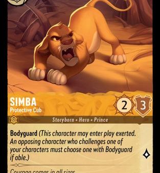 Simba - Protective Cub (20 204) - The First Chapter  [Common] For Cheap