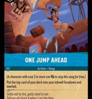 One Jump Ahead (164 204) - The First Chapter Cold Foil [Uncommon] Online