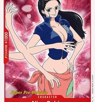 Nico Robin (ST01-008) - Super Pre-Release Starter Deck 1: Straw Hat Crew  [Common] For Cheap