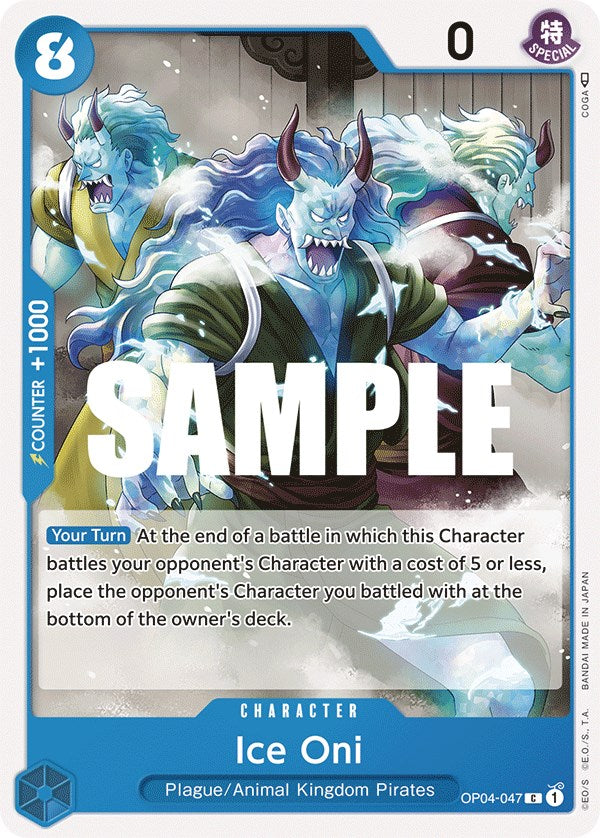 Ice Oni (OP04-047) - Kingdoms of Intrigue  [Common] For Cheap