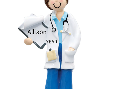 Doctor Girl Personalized Ornament Supply