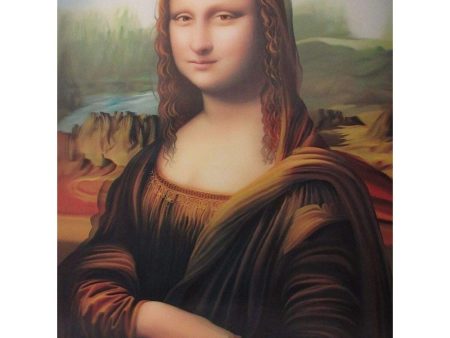 Mona Lisa - 3D Lenticular Poster - 12x16 -  NEW Supply