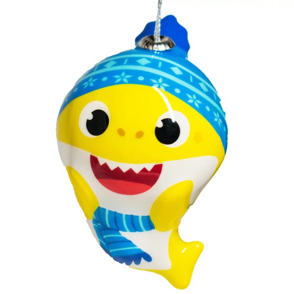 Baby Shark Winter Christmas Ornament For Cheap