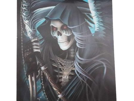 Grim Reaper Death Skeleton - 3D Lenticular Poster - 12x16 -  NEW on Sale