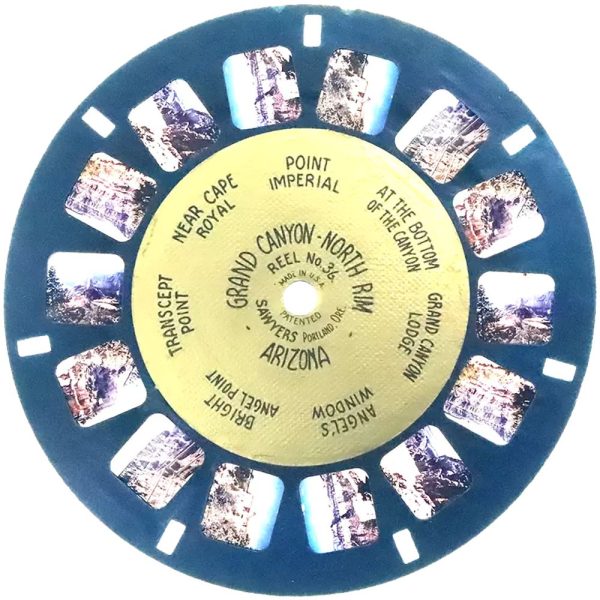 Grand Canyon - North Rim - View-Master Gold Center Reel - vintage - #36 Online