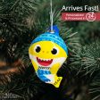 Baby Shark Winter Christmas Ornament For Cheap