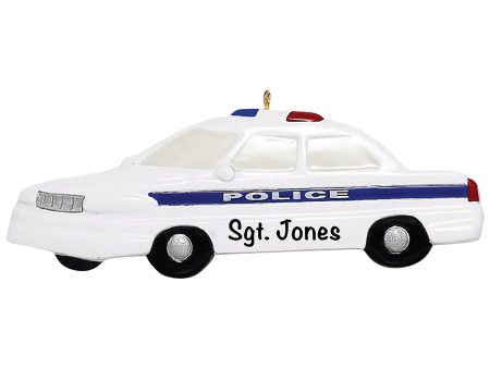 Police Car Personalized Ornament Fashion