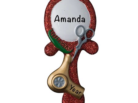 Hairstylist Personalized Ornament For Discount