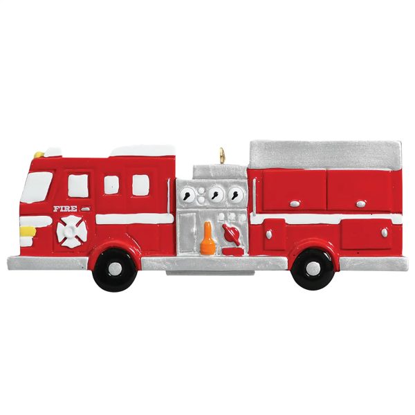 Fire Engine Personalized Ornament For Sale