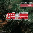 Fire Engine Personalized Ornament For Sale