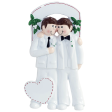 Gay Couple Male Wedding Personalized Ornament Online now