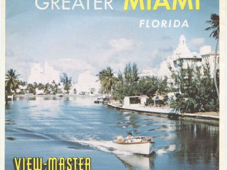 Greater Miami - View-Master 3 Reel Packet - vintage - A963-S5 Online Sale