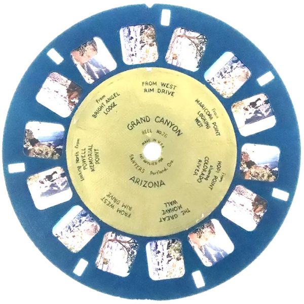 Grand Canyon - Arizona - View-Master SMALL LETTERING Gold Center Reel - vintage - #26 Online