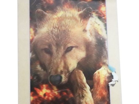 Wolf - 3D Lenticular Poster - 12x16 -  NEW Cheap