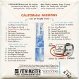 California Missions - View-Master 3 Reel Packet - vintage - A183-G1B Online Hot Sale