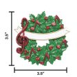 Music Wreath Personalized Ornament For Sale