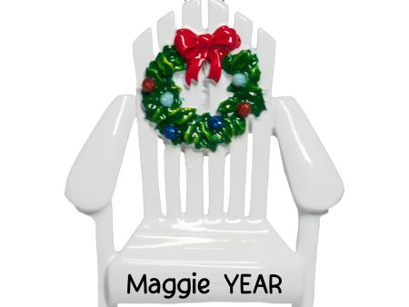 Adirondack Chair Personalized Ornament Hot on Sale