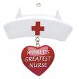 World s Greatest Nurse Personalized Ornament Online Sale