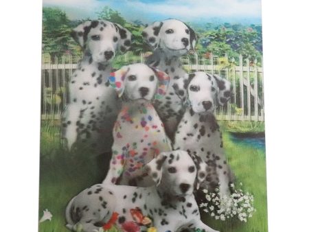 Colorful Dalmatian - 3D Lenticular Poster - 12x16 -  NEW Online Hot Sale