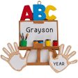 Kindergarten ABC Christmas Ornament For Cheap