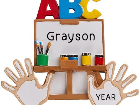 Kindergarten ABC Christmas Ornament For Cheap