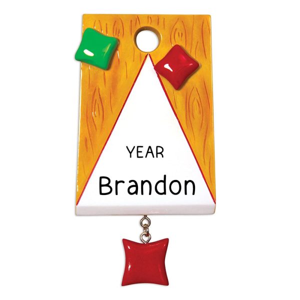 Corn Hole Christmas Ornament Online Hot Sale