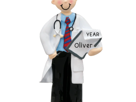 Doctor Personalized Ornament - Guy For Cheap