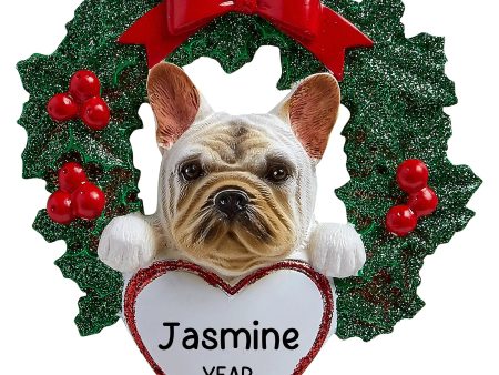 French Bulldog Christmas Ornament For Tree Decoration For Cheap