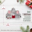 Elephant Love Couple Christmas Ornament Online Hot Sale