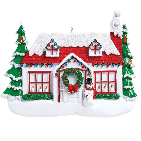 Winter House Personalized Ornament Supply