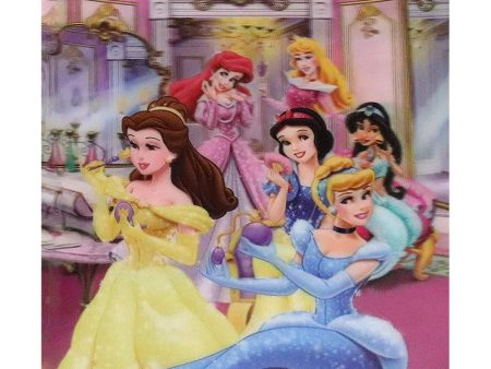 Disney Princess - 3D Lenticular Poster - 12x16 -  NEW Supply