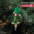 Irish Dancer Shamrock Christmas Ornament Supply