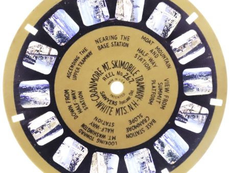 White Mts N.H. - View-Master Blue Ring Reel - vintage - (BR-267c) on Sale