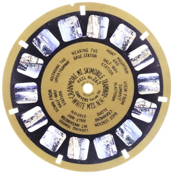 White Mts N.H. - View-Master Blue Ring Reel - vintage - (BR-267c) on Sale