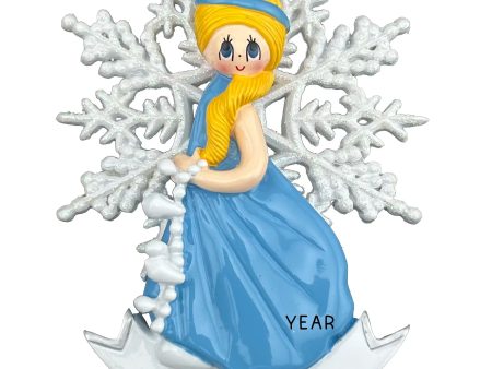 Snow Princess Blonde Christmas Ornament Online Sale