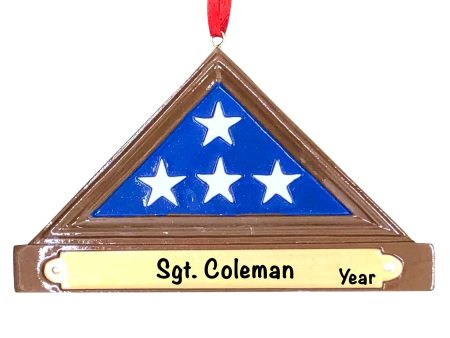 Soldier Memorial Personalized Ornament For Cheap