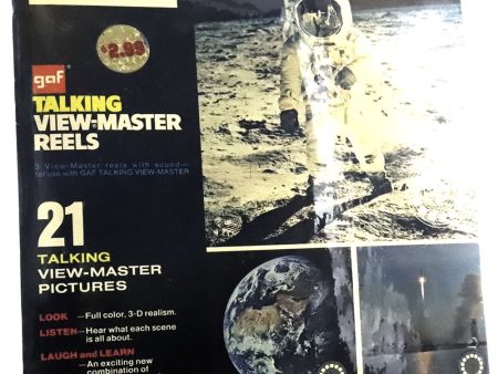 Apollo Moon Landing - View-Master Talking - Record-Attached-to-Reel - vintage as new Supply