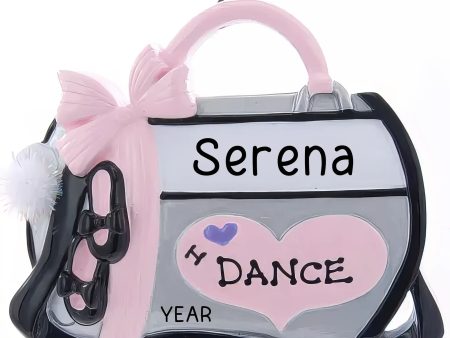 I Love Dance Bag Christmas Ornament Hot on Sale