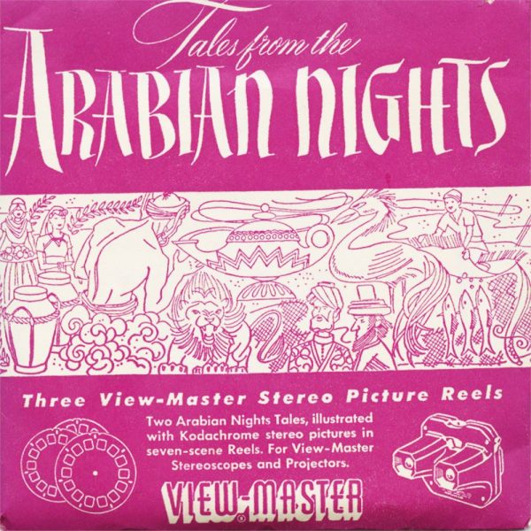 Arabian Nights - View-Master 3 Reel Packet - vintage - FT-50A,50B,51-S1 Fashion