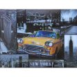 Taxi in New York City - 3D Lenticular Poster - 12x16 Print - New Online Sale