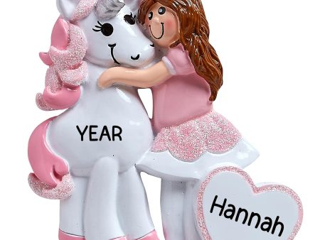 Princess & Unicorn Christmas Ornament Online