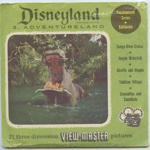 Adventureland - Disneyland - View-Master 3 Reel Packet - 853-A,B,C-S3 Online now