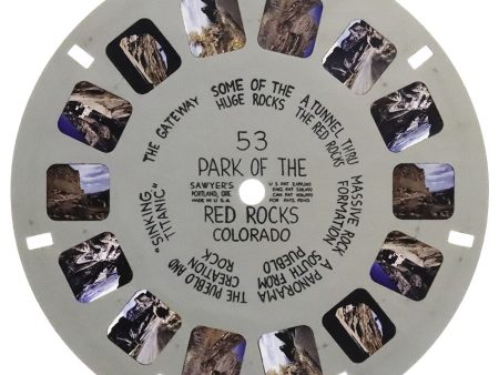 Park of the Rocks - Colorado - View-Master Hand-Lettered Reel - vintage - (HL-53n) For Cheap