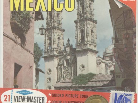 Mexico- View-Master 3 Reel Packet - Coin & Stamp - Nations of the World - vintage - B001-S6B Cheap