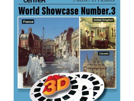 Epcot Center - World Showcase Number 3 - View-Master 3 Reel Set - AS NEW - 3046 Sale