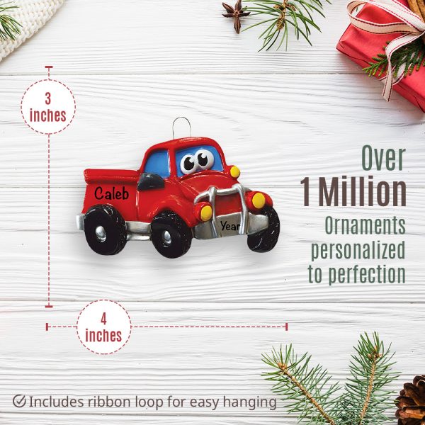 Pickup Truck Toy Christmas Ornament Fashion