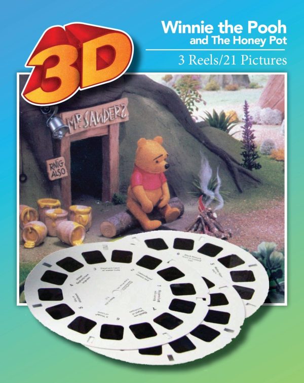 Winnie the Pooh and the Honey Tree - Classic Clay Figure Art View-Master 3 Reel Packet Online Sale