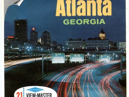 Atlanta - View-Master 3 Reel Packet - 1960s Views - Vintage - (ECO-A916-S6A) Sale